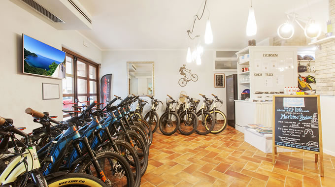 Bike room a disposizione dei nostri clienti